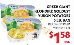 La Chiquita Food Market GREEN GIANT KLONDIKE GOLDUST YUKON POTATOES offer