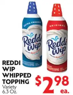 La Chiquita Food Market REDDI WIP WHIPPED TOPPING offer