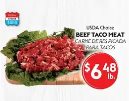La Chiquita Food Market USDA Choice BEEF TACO MEAT offer