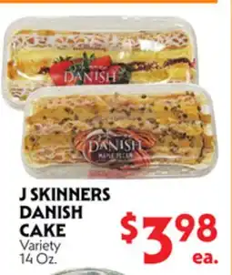 La Chiquita Food Market J SKINNERS DANISH CAKE offer