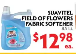 La Chiquita Food Market SUAVITEL FIELD OF FLOWERS FABRIC SOFTENER offer