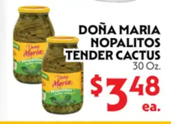 La Chiquita Food Market DOÑA MARIA NOPALITOS TENDER CACTUS offer