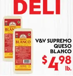 La Chiquita Food Market V&V SUPREMO QUESO BLANCO offer