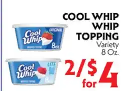 La Chiquita Food Market COOL WHIP WHIP TOPPING offer