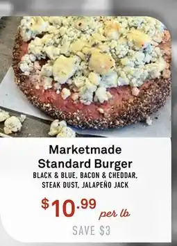 Standard Market Marketmade Standard Burger offer