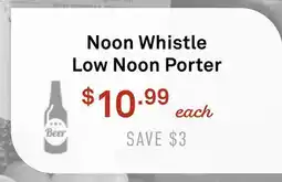 Standard Market Noon Whistle Low Noon Porter offer