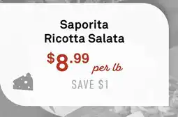 Standard Market Saporita Ricotta Salata offer