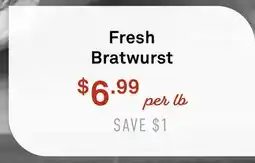 Standard Market Fresh Bratwurst offer