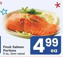 Safeway Fresh Salmon Portions offer