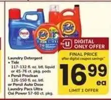 Safeway Laundry Detergent offer