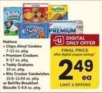 Safeway Nabisco Products offer