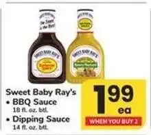 Safeway Sweet Baby Ray's offer