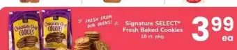 Safeway Signature SELECT Fresh Baked Cookies offer