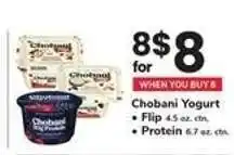 Safeway Chobani Yogurt offer