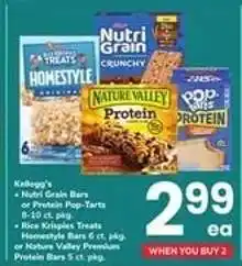 Safeway Kellogg's Bars or Pop-Tarts offer