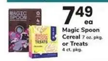 Safeway Magic Spoon Cereal or Treats offer