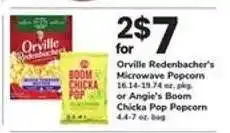 Safeway Orville Redenbacher's Microwave Popcorn or Angie's Boom Chicka Pop Popcorn offer