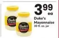 Safeway Duke's Mayonnaise offer