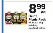 Safeway Heinz Picnic Pack offer