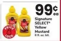 Safeway Signature Select Yellow Mustard offer