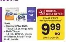 Safeway Scott Comfort Plus Bath Tissue offer