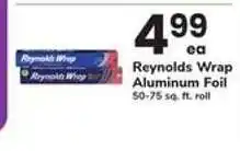 Safeway Reynolds Wrap Aluminum Foil offer