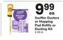 Safeway Swiffer Dusters or Mopping Pad Refills or Dusting Kit offer