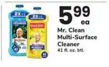 Safeway Mr. Clean Multi-Surface Cleaner offer