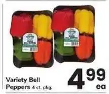 Safeway Variety Bell Peppers offer