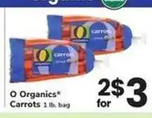 Safeway O Organics Carrots offer