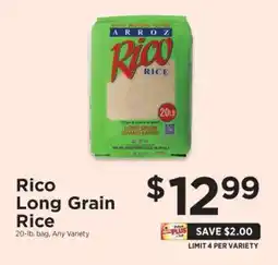 ShopRite Rico Long Grain Rice offer