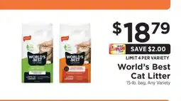 ShopRite World's Best Cat Litter offer