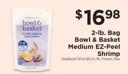 ShopRite Bowl & Basket Medium EZ-Peel Shrimp offer