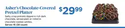 ShopRite Asher's Chocolate-Covered Pretzel Platter offer