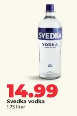 Hy-Vee Svedka Vodka offer