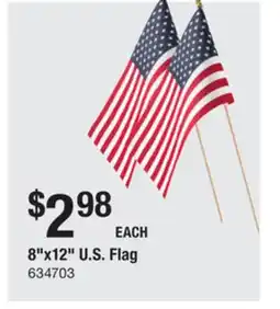 The Home Depot 8x12 U.S. Flag offer