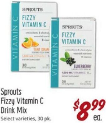 Sprouts Farmers Market Sprouts Fizzy Vitamin C Drink Mix offer