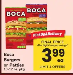 ACME Boca Burgers or Patties offer