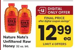 ACME Nature Nate's Unfiltered Raw Honey offer