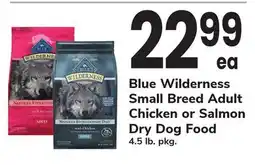 ACME Blue Wilderness Small Breed Adult Chicken or Salmon Dry Dog Food offer