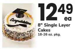 ACME 8 Single Layer Cakes offer
