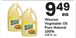 ACME Wesson Vegetable Oil Pure Natural 100% offer