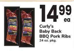 ACME Curly's Baby Back BBQ Pork Ribs offer
