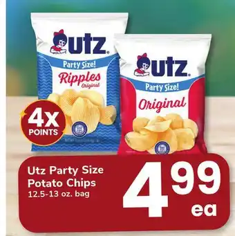 ACME Utz Party Size Potato Chips offer