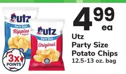 ACME Utz Party Size Potato Chips offer