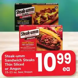 ACME Steak-umm Sandwich Steaks Thin Sliced or Angus offer