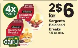 ACME Sargento Balanced Breaks offer