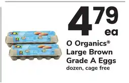 ACME O Organics Large Brown Grade A Eggs offer