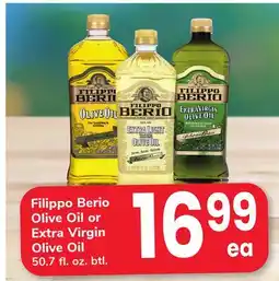 ACME Filippo Berio Olive Oil or Extra Virgin Olive Oil offer