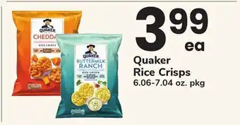 ACME Quaker Rice Crisps offer